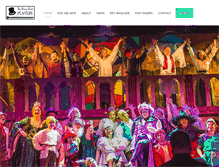 Tablet Screenshot of burnsparkplayers.org